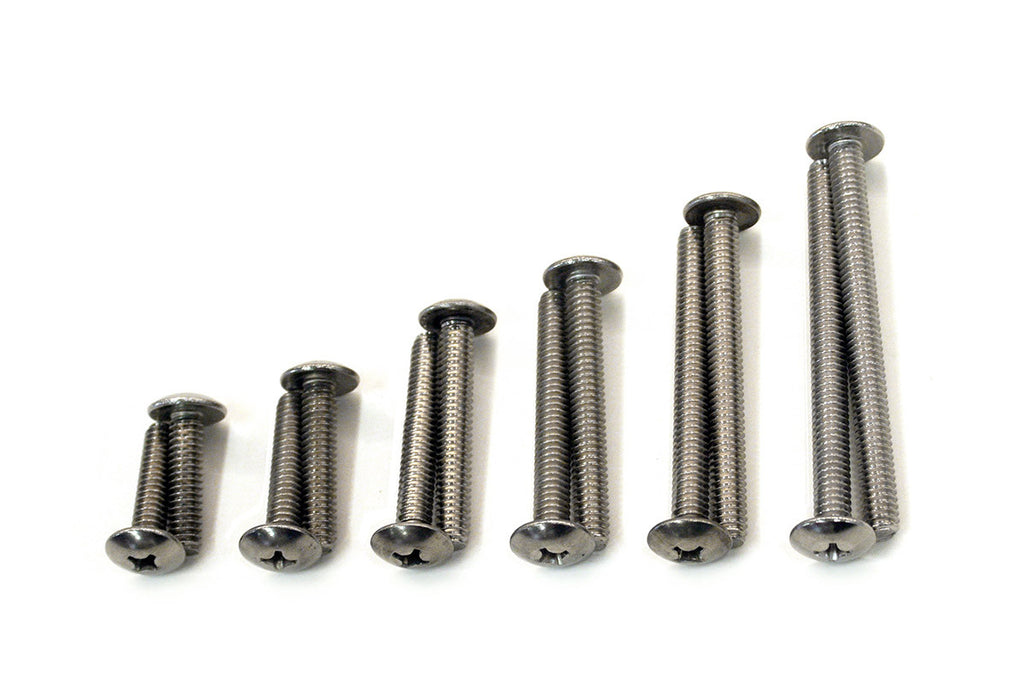 Variety pack of screws for 1" (25mm) or 1-1/2" (38mm) diameter pulls
